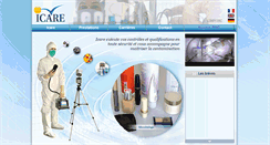 Desktop Screenshot of laboratoireicare.com